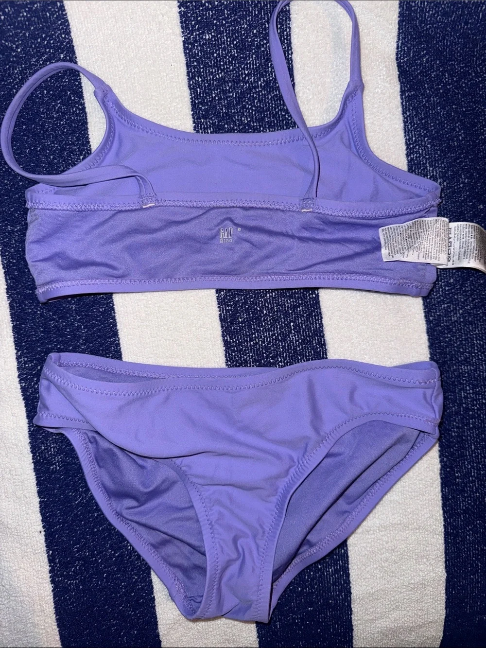 Girls Lilac Classic Bikini Set